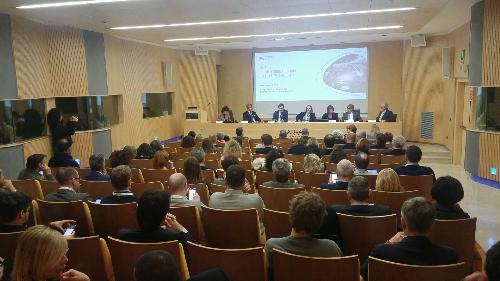 Il convegno "Competenze digitali@work: il futuro è oggi" svoltosi oggi all'Area Science Park di Padriciano